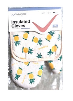 Generic 2 Pieces Linen Oven Gloves and Mask-  - Image 2