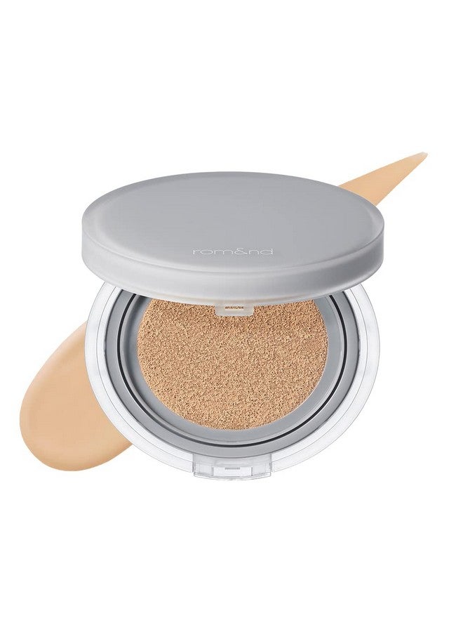 rom&nd Nu Zero Cushion (04 Beige 23) Long Lasting, High Coverage, Semi Matte Finish, Flawless Complexion Without Cakey Face, Makeup Base And Fixer, Thinly Layered, Korean Cushion Foundation - Image 1