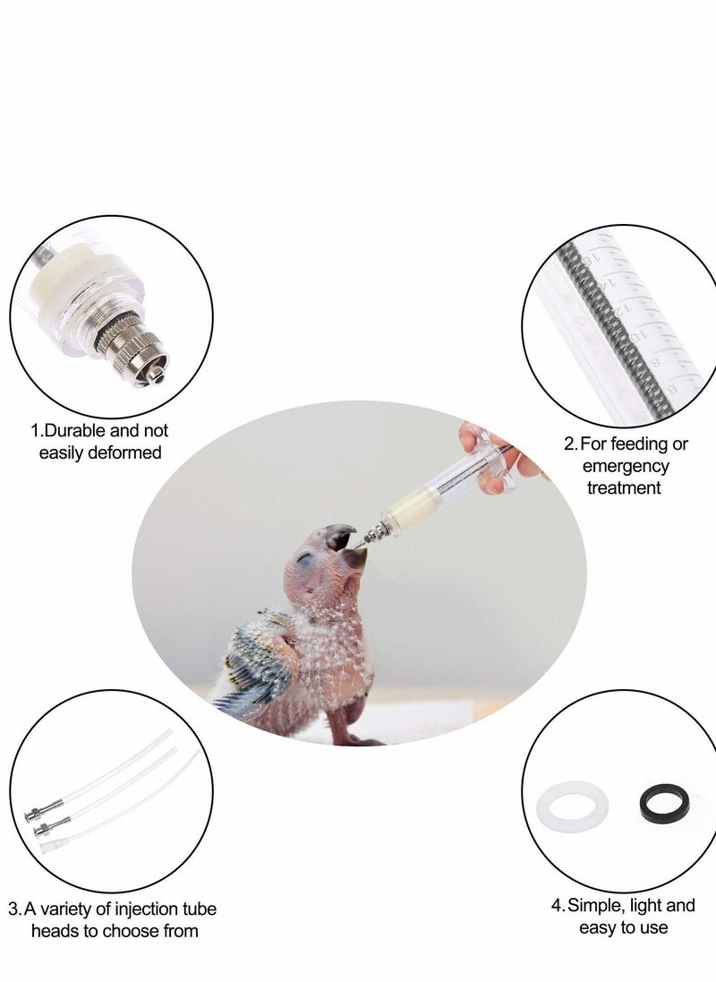 Y&D Bird Feeding Tool, Young Birds Feeding, Tubes used for Pet Baby Parrot feed milk and medicine, Used Pets  - Image 3