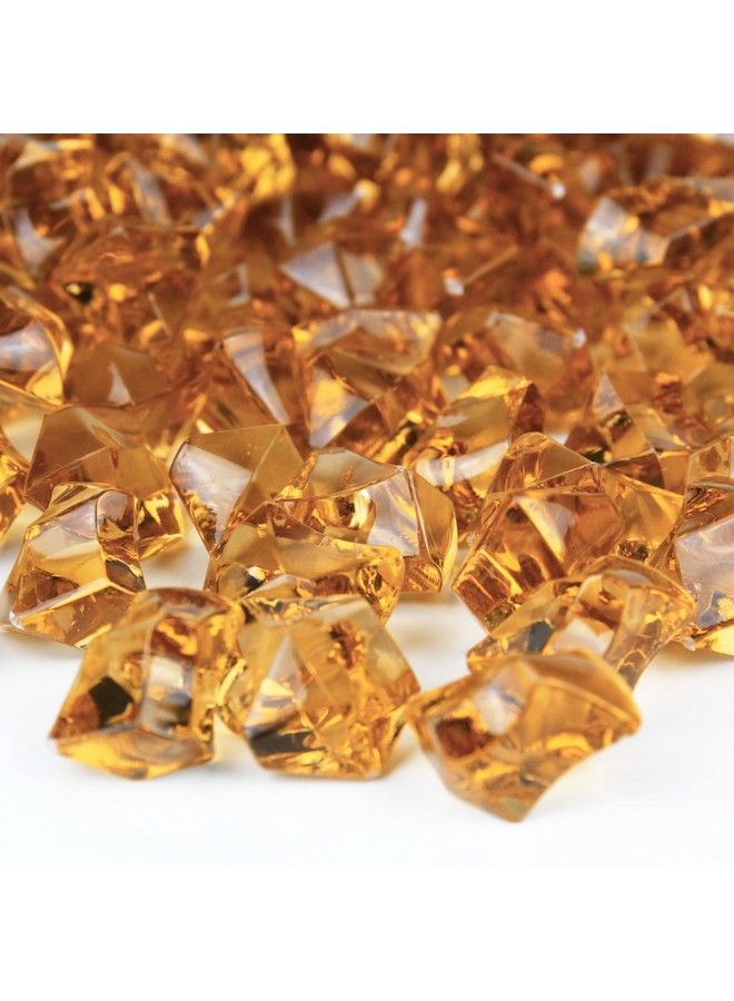 FuturePlusX 180 قطعة من الصخور الجليدية الأكريليكية المزخرفة، زينة فازات ملونة، جليد مكسور لامع، ألماس بلاستيكي متلألئ، جواهر لتزيين مراكز الطاولات، تشتت للزفاف وزينة المنزل - Image 2