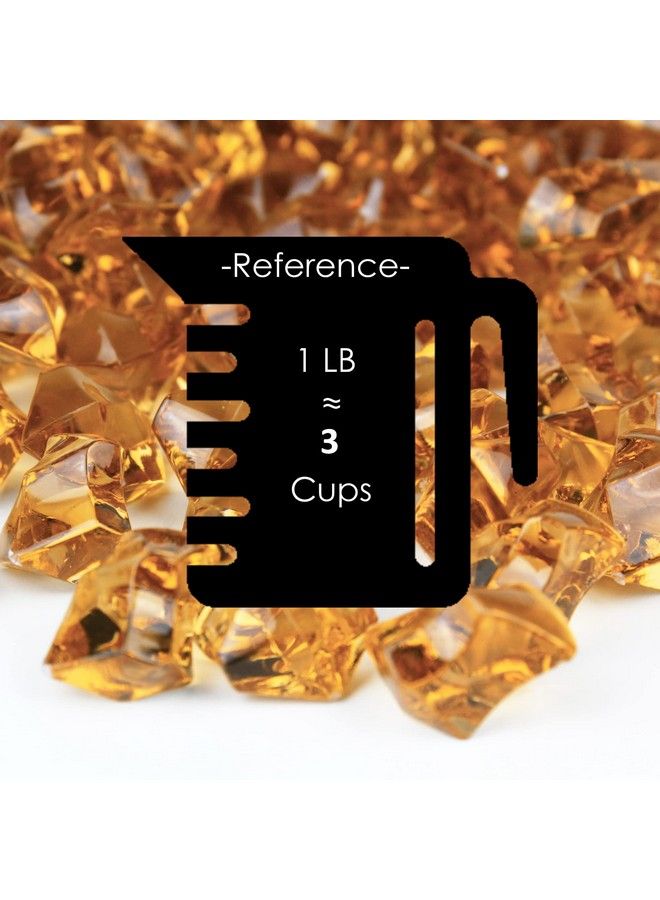 FuturePlusX 180 قطعة من الصخور الجليدية الأكريليكية المزخرفة، زينة فازات ملونة، جليد مكسور لامع، ألماس بلاستيكي متلألئ، جواهر لتزيين مراكز الطاولات، تشتت للزفاف وزينة المنزل - Image 3