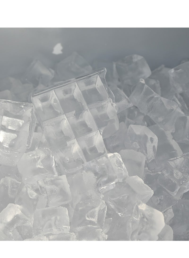 Cool Baby Integrated Ice Maker Machine, 55KGS/24H Stainless Steel Under Counter ice Machine with 15KGS Ice Storage Capacity, Freestanding Ice Maker-Bottled Water or Tap Water - Image 4