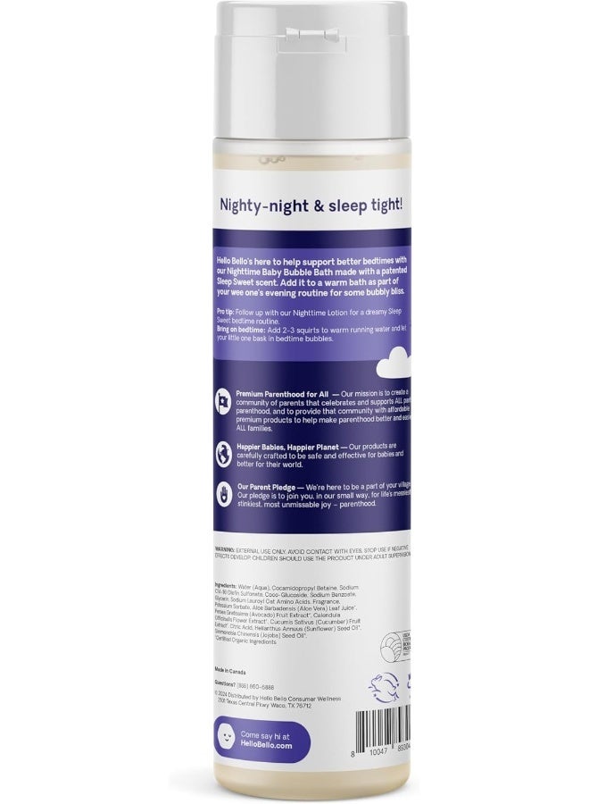 Hello Bello Fragrance Free Bubble Bath - Tear-Free, Hypoallergenic, Dermatologist & Pediatrician Tested - Thoughtful Ingredients - Fragrance Free, 10 Fl Oz (Pack of 1) - Image 2