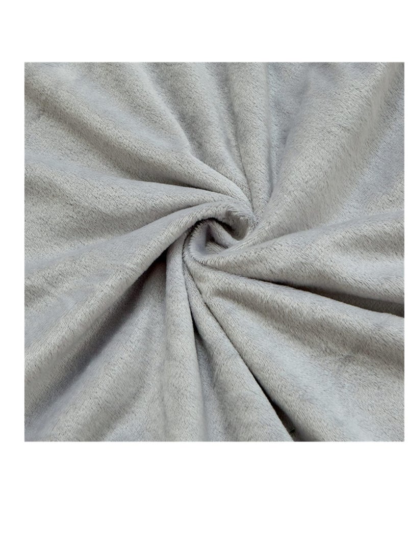 BAIG Soft Long Plush Bed Cover Polyester Single Size Blanket Soft Faux Fur Bedspread Blankets Sofa Bedding Hotel Travel Warm Bedding Blanket -160*130CM - Image 2
