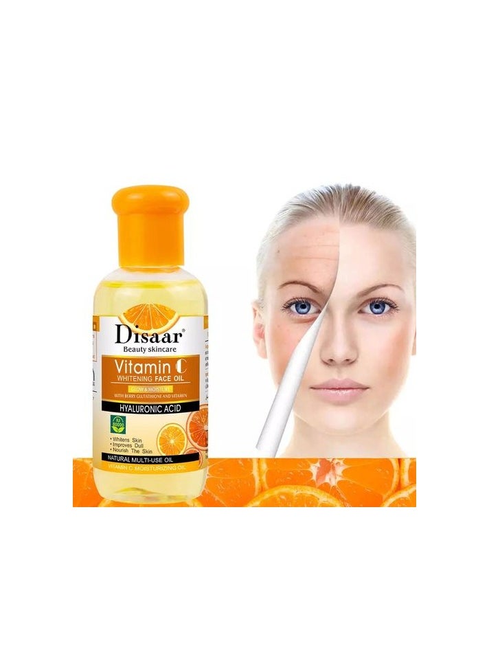 ديسار زيت تبييض الوجه بفيتامين سي مع حمض الهيالورونيك  - Image 2