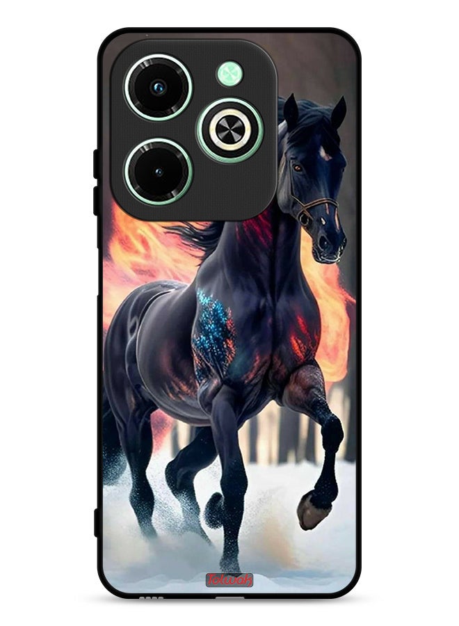 Tolwak Infinix Hot 40i 4G Protective Case Cover Horse Hd - Image 1