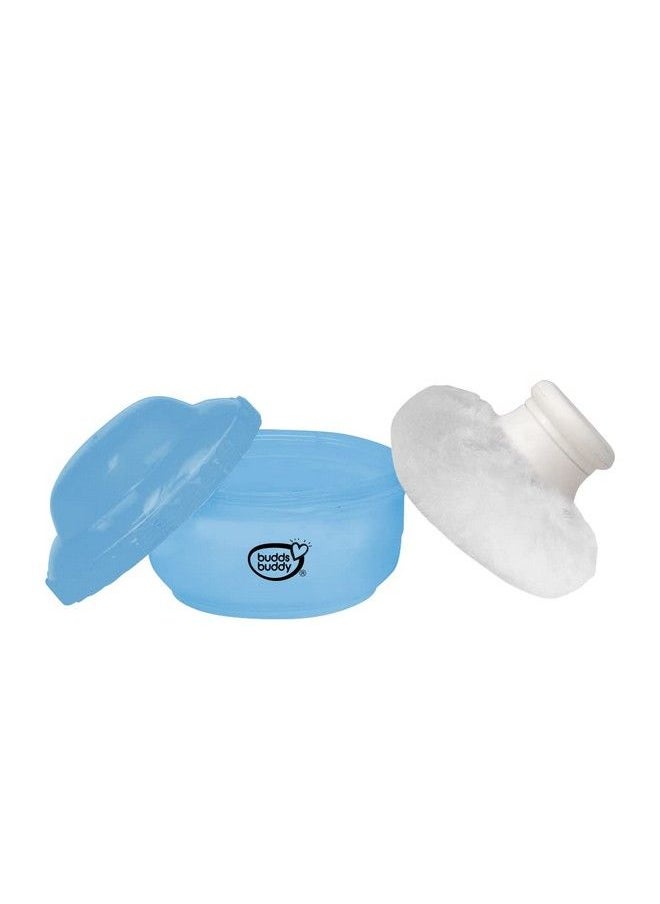 BuddsBuddy Bpa Free Popo Baby Powder Puff With Storage Powder Case (Combo Of 2) (Multicolor)  - Image 4