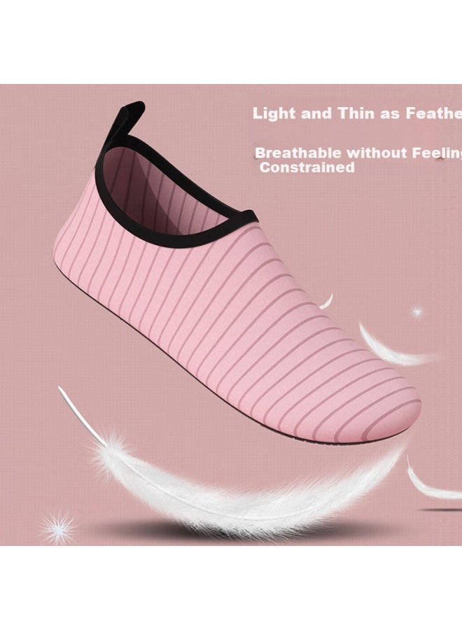 XUEXIMAN Xueximan Yoga Shoes Women Indoor Exercise Special Pilates Sports Shoes Skipping Rope Women Non-slip Soft Bottom Silent Running Fitness Shoes  - Image 4