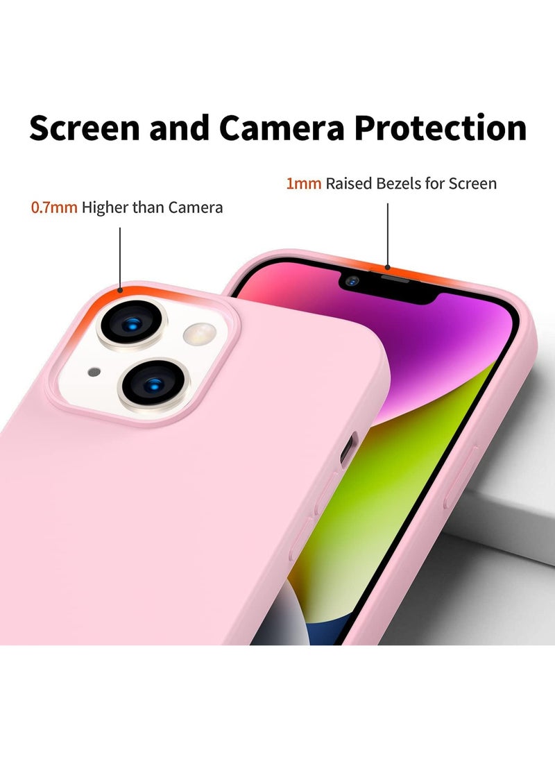 BORTONY iPhone 14 Case Liquid Silicone Anti Scratch Anti Fingerprint Soft Silky Touch Shockproof Protective Cover for Apple iPhone 14 - Image 4