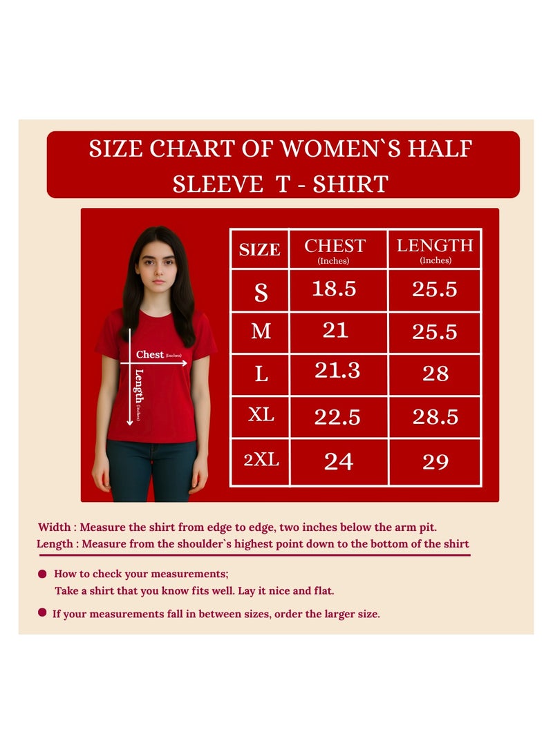 UAE Celebrating National Day Printed Adult Round Neck T-Shirt for Women - Image 2
