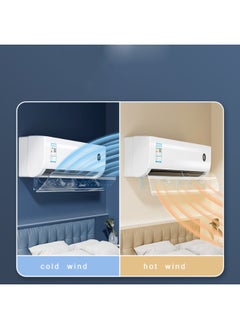 CityRiya-Long AC Air Deflector, Adjustable Air Conditioners Windshield, AC Air Deflector for Split A/C, Air Conditioner Window Baffle Fit All Sizes, Anti-Direct Blowing Air Conditioning Wind Shield for Home  - Image 3