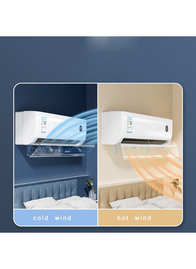 CityRiya-Long AC Air Deflector, Adjustable Air Conditioners Windshield, AC Air Deflector for Split A/C, Air Conditioner Window Baffle Fit All Sizes, Anti-Direct Blowing Air Conditioning Wind Shield for Home  - Image 3