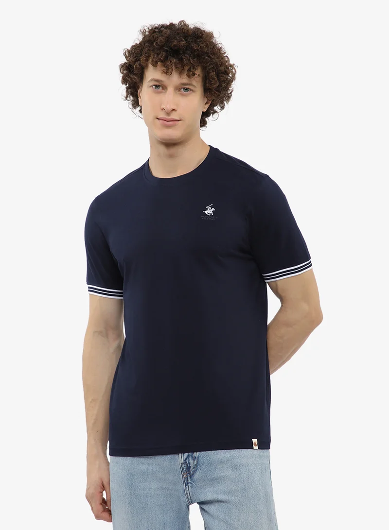 BEVERLY HILLS POLO CLUB Logo Crew Neck T-Shirt