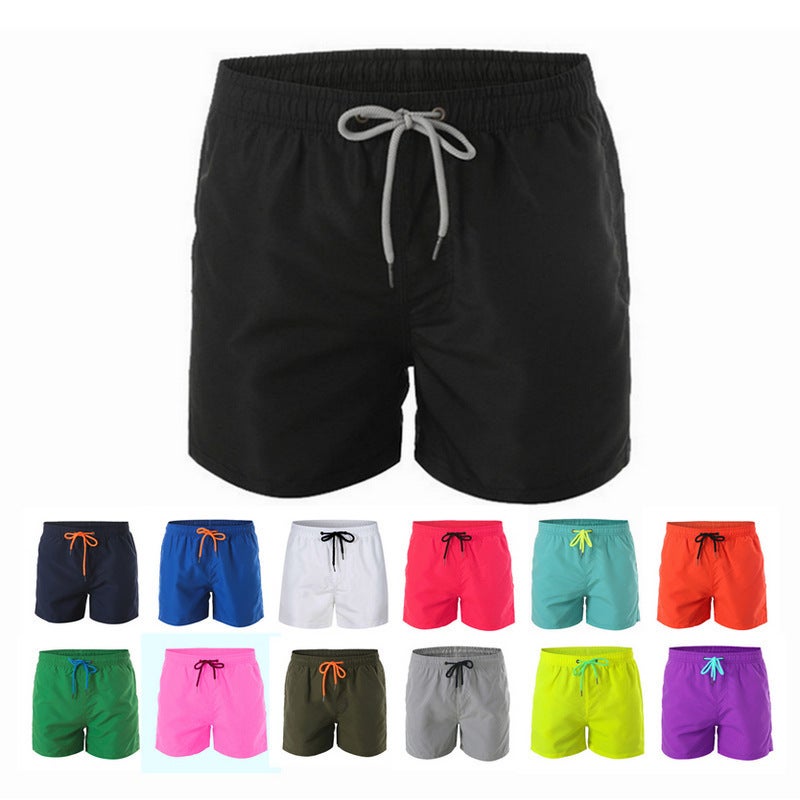 2021 New Men'S Beach Pants Sports Casual Shorts With Inner Net Three-Point Pants Large Pants Fashion Shorts For Men And Women - Image 2