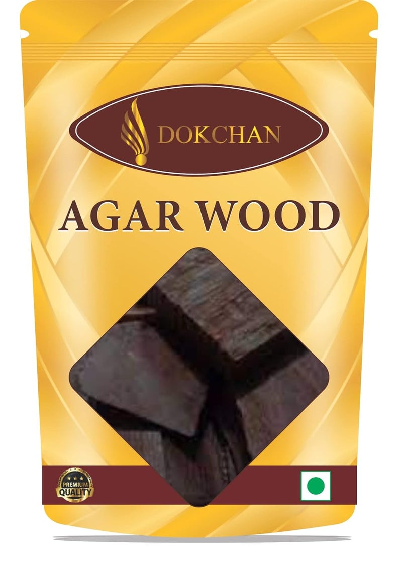 DOKCHAN DOKCHAN AGAR Wood Black AGARWOOD AQUILARIA AGALLOCHA Agar 100  - Image 1