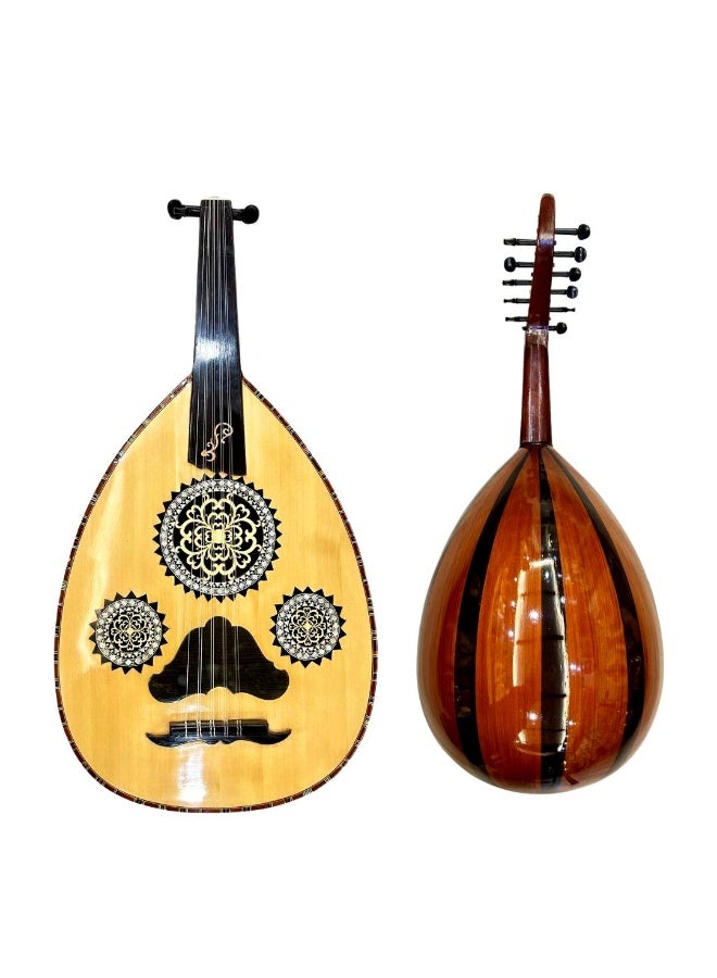 Al-Karz Music Luxury Oud Musky Face Sprayed Beechwood Back Ebony Pegs 