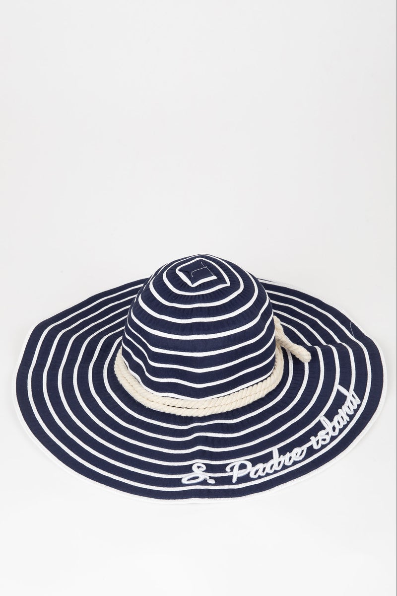 DeFacto Blue Woman Woman Straw Hat Casual - Image 1