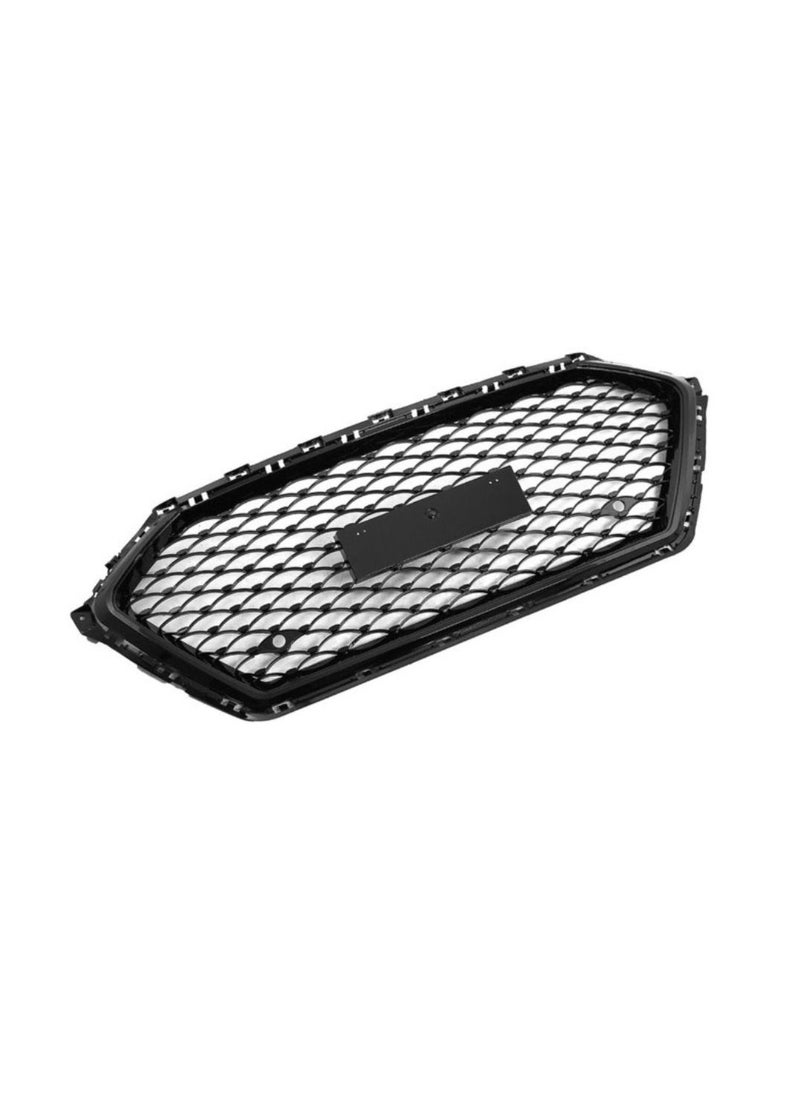Generic - Front Bumper Grille Gloss Black For Hyundai Elantra 2017 To 2018 - Image 1