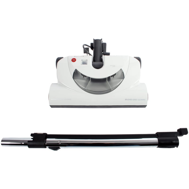 Cen-Tec Systems CenTec Systems 96799 Central Vacuum Electric Brush CT20QDG with FlushMount Wand Gray 