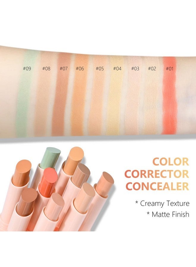 FREEORR FREEORR Color Correcting Concealer Stick,Under Eye Corrector for Dark Circles & Conceals Blemishes Color Corrector Pen,Smooth Buildable,2.5g/0.08oz,06  - Image 4