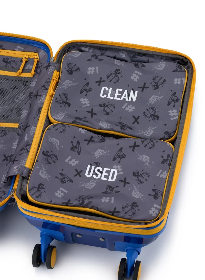 امريكان توريستر حقيبة سفر American Tourister PUBG Rollio U Mobile Spinner 52 سم - أزرق كهربائي / دبور - ضمان عالمي 3 سنوات