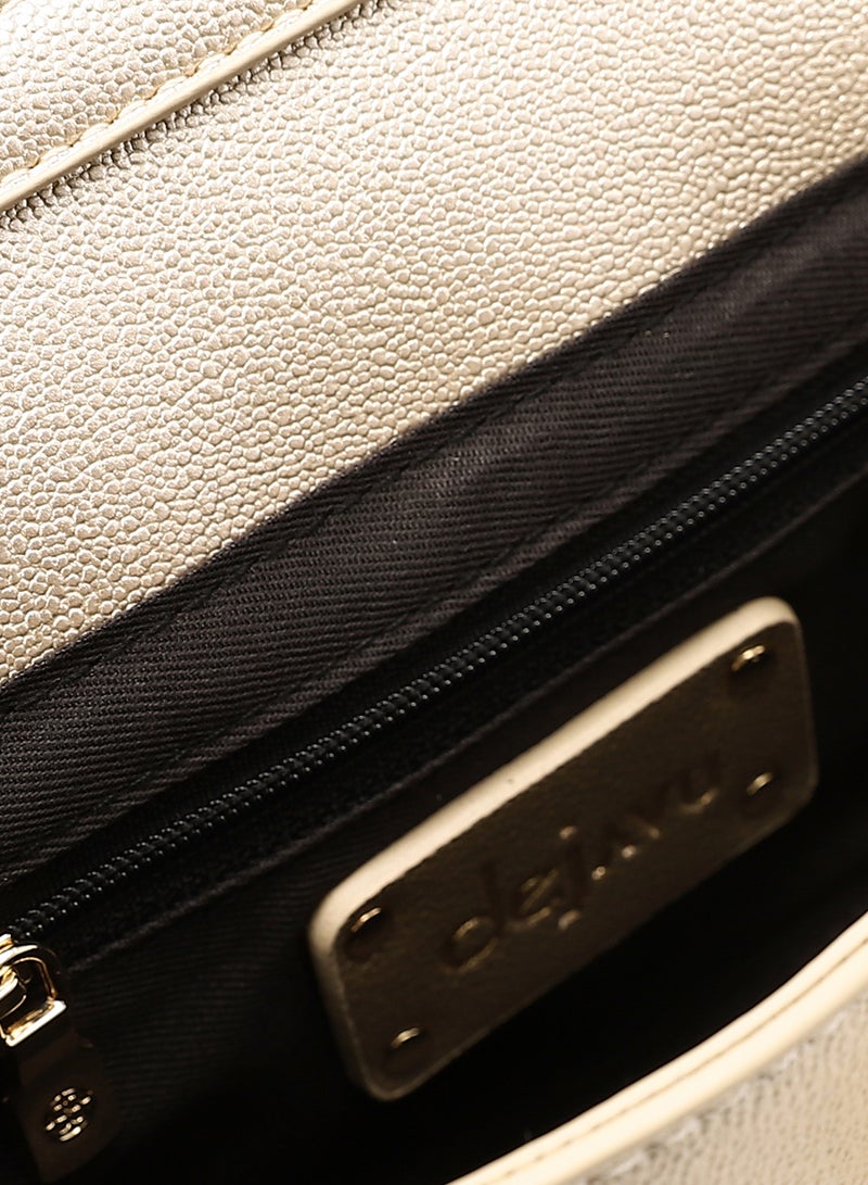 Dejavu Women's Crossbody Bag-OYE-DJTX-006-Gold - Image 4