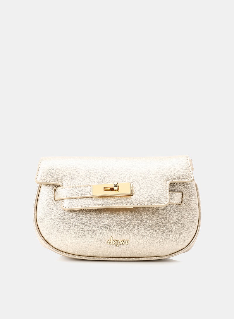 Dejavu Women's Crossbody Bag-OYE-DJTX-006-Gold - Image 1