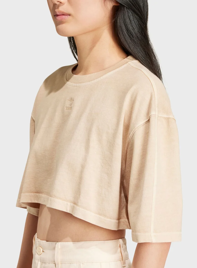 adidas Originals Essentials Plus Cropped T-Shirt