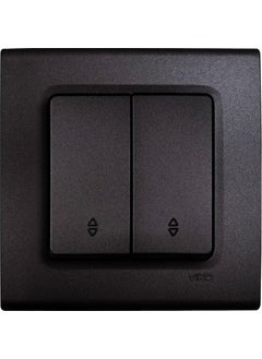 Viko Linnera Life Series Night Black Commutator with Vavian Frame 