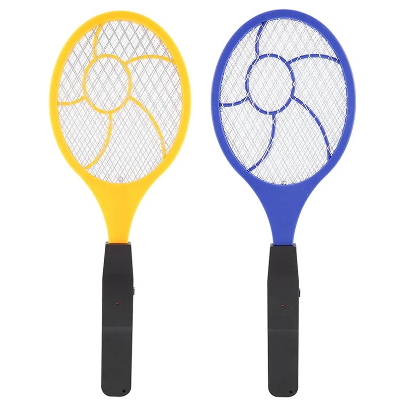 توبنكن جهاز قتل الحشرات Battery Mosquito Swatter Three layer Electric Fly Bug Racket Insects Killer Swatter - Image 2