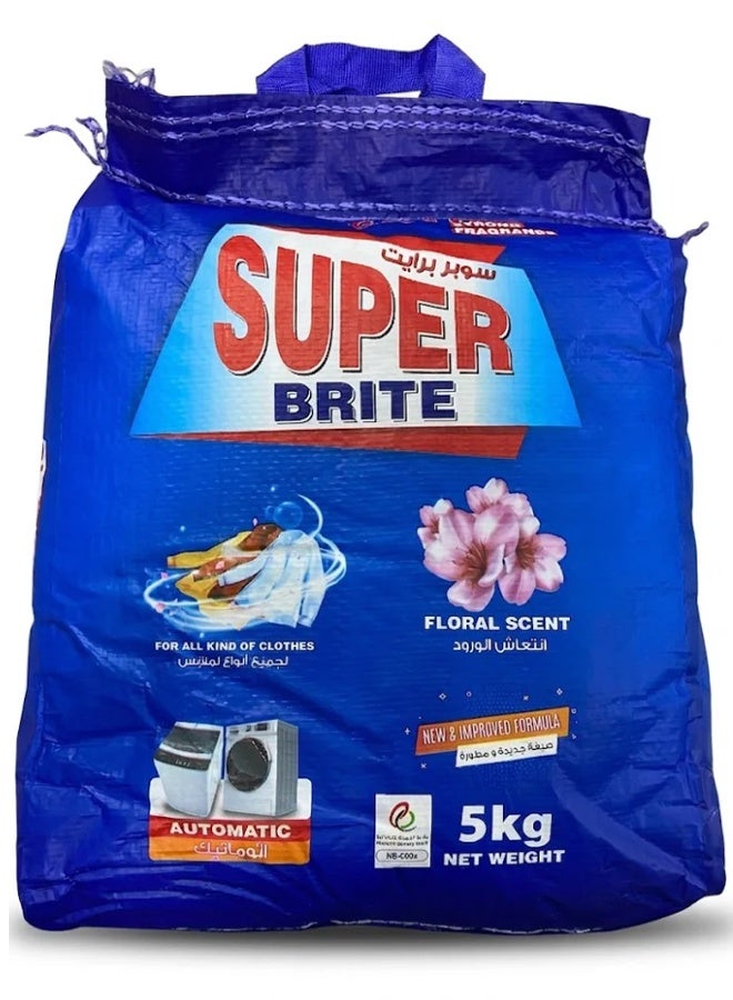 Super Brite 2 in 1 Laundry Detergent 5KG