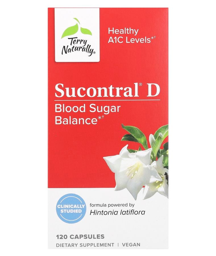 Terry Naturally Sucontral D 120 Capsules