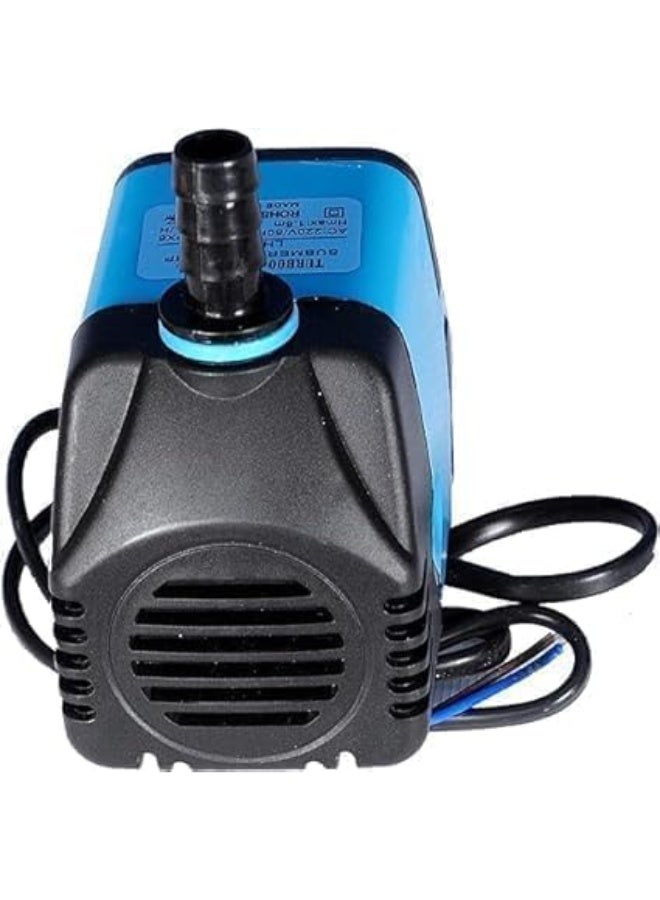 45W Submersible Water Pump 1000L/H, 220V/50Hz, Max Head 1.8m, Water Circulation Pump with Filter for Aquariums, Fish Tanks, Fountains & Water Features - Image 2