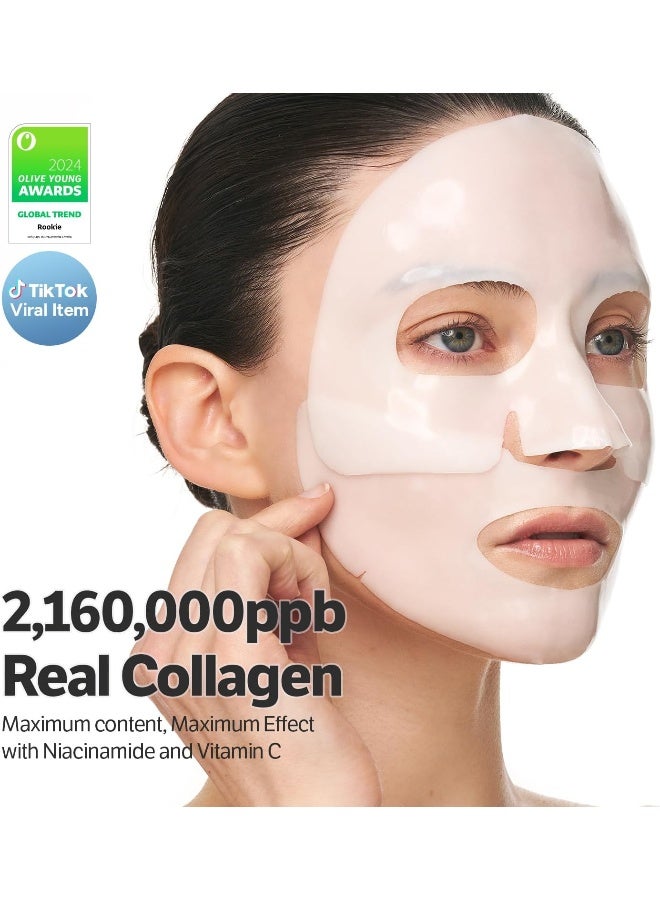 SUNGBOON EDITOR Deep Collagen Niacin Vita C Brightening Mask 37g*4ea - Image 3