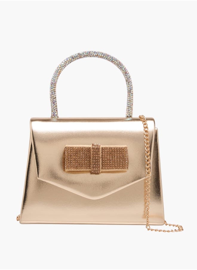 Flora Bella By Shoexpress Girls Embellished Handbag With Magnetic Closure  - Image 1