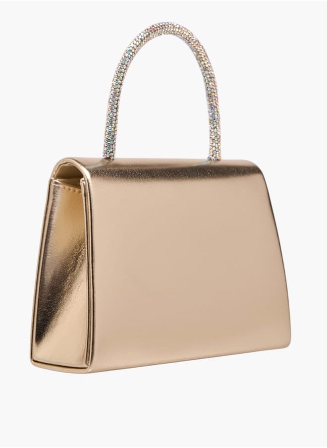 Flora Bella By Shoexpress Girls Embellished Handbag With Magnetic Closure  - Image 3