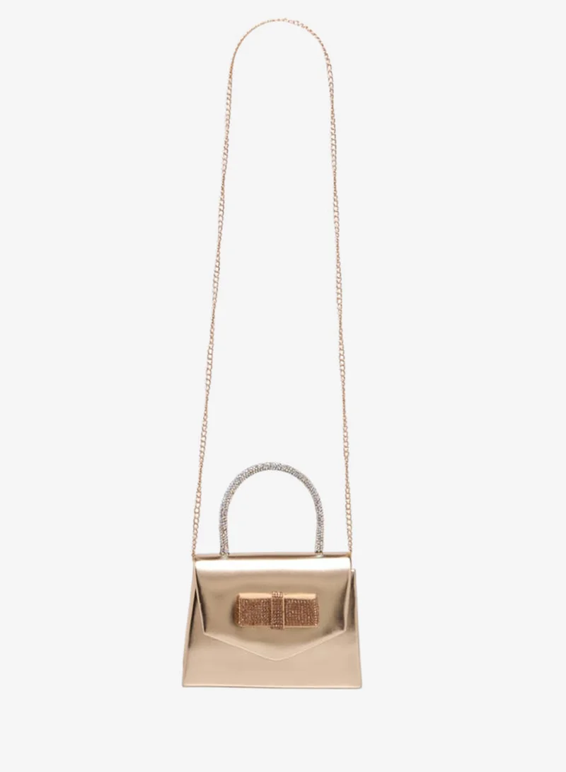 Flora Bella By Shoexpress Girls Embellished Handbag With Magnetic Closure