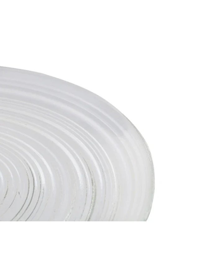 اردكام طبق تقديم دائري من أرداكام، مكون من طبقتين، أنيق، متعدد الطبقات، بعرض 24 سم، مناسب للحفلات وحفلات الزفاف وشاي ما بعد الظهيرة والكعك والكعك الصغير والفواكه والمقبلات. - Image 2