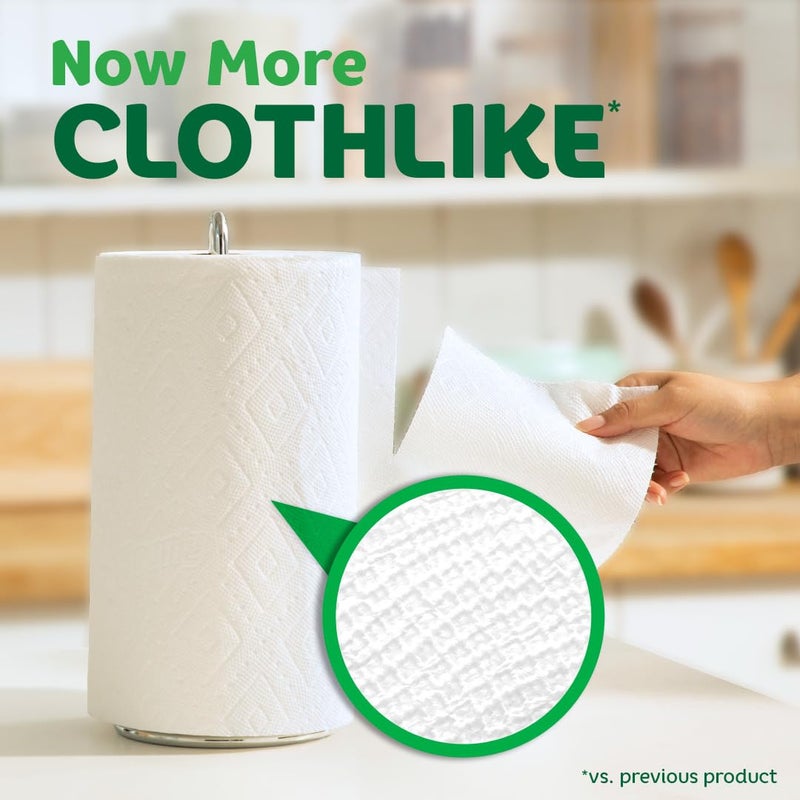 Bounty Select-A-Size Paper Towels, 8 Triple Rolls, White, 135 Sheets Per Roll - Image 2