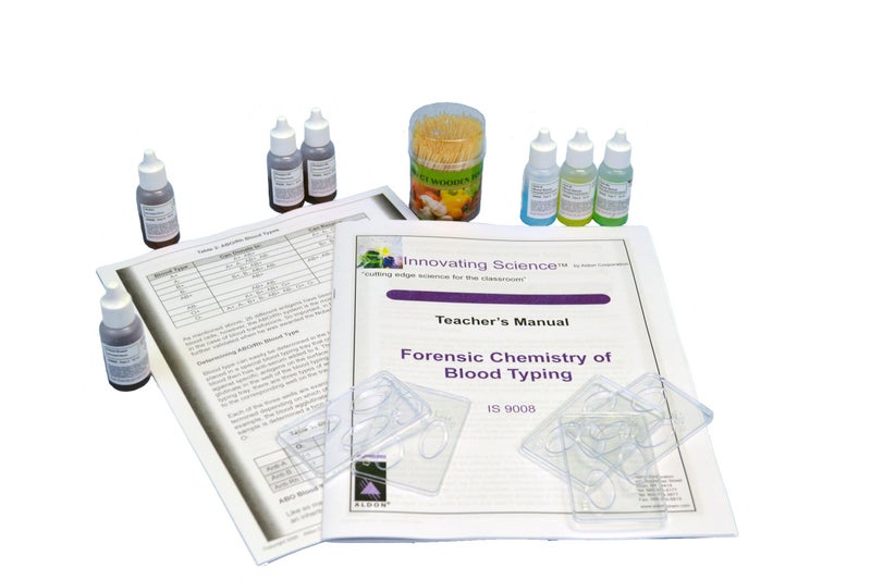 ALDON Innovating Science Forensic Chemistry of Blood Types Kit, IS9008 - Image 5