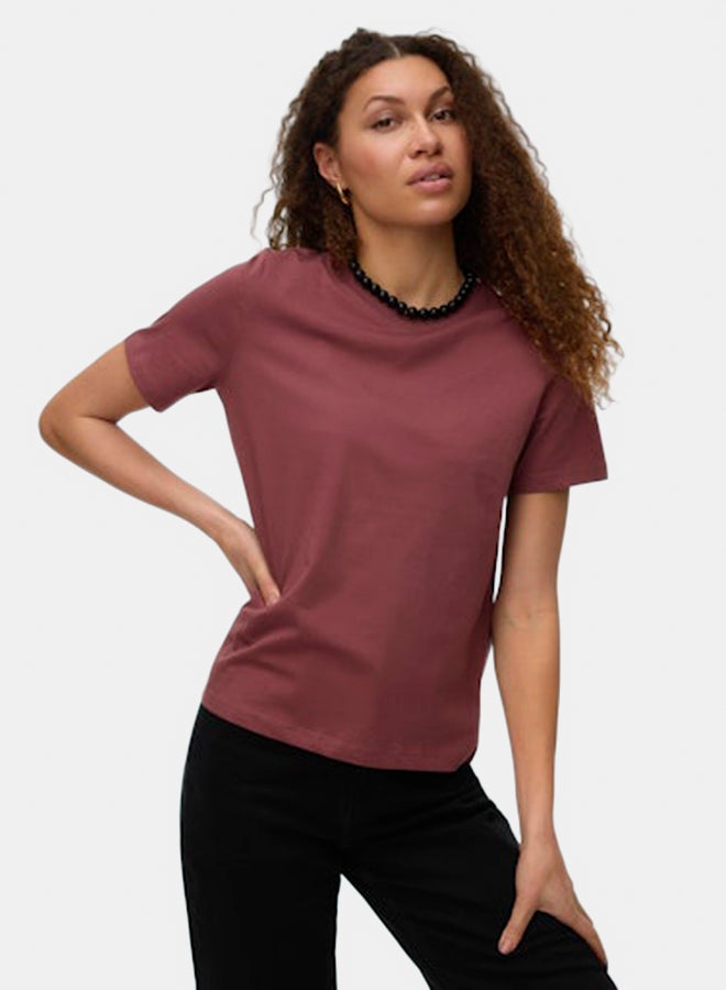 VERO MODA VERO MODA Womens Paulina Shortsleeve T-Shirt Juniors  - Image 2