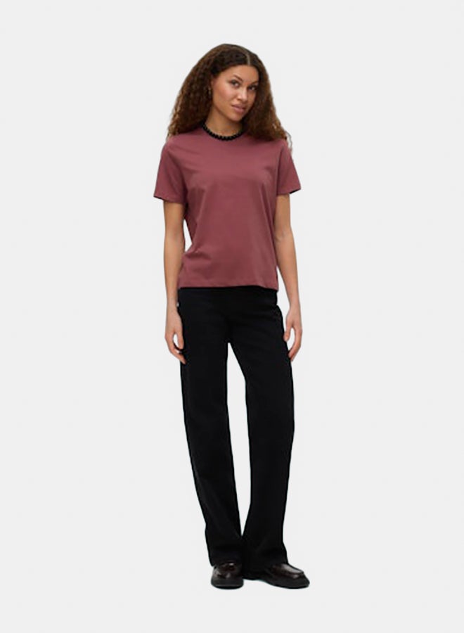 VERO MODA VERO MODA Womens Paulina Shortsleeve T-Shirt Juniors  - Image 1
