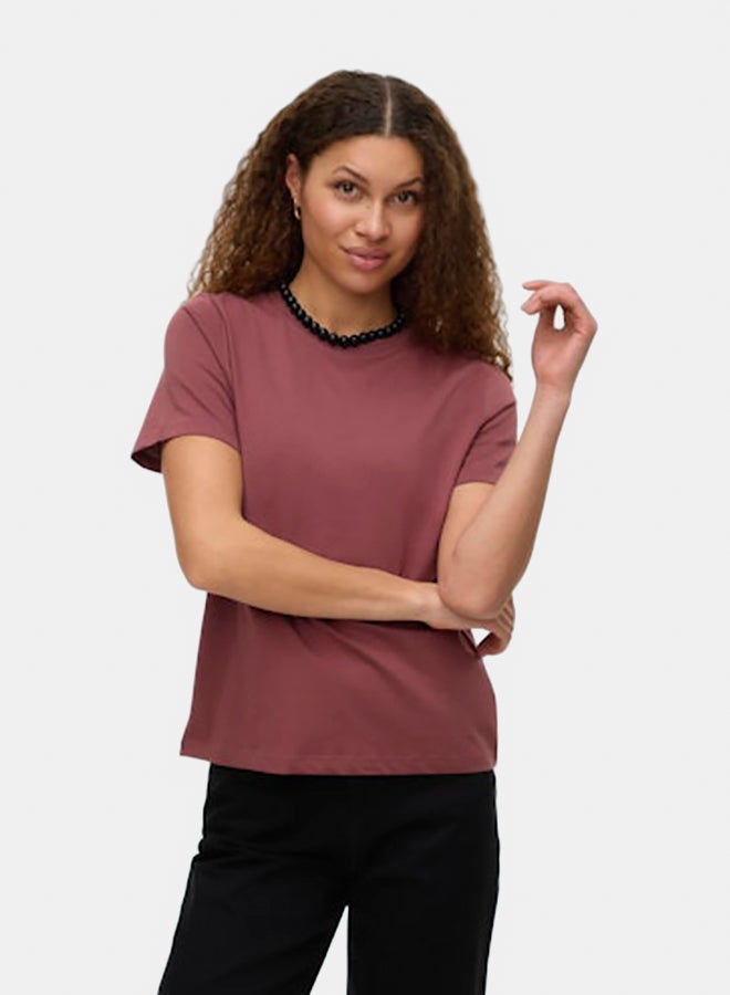 VERO MODA VERO MODA Womens Paulina Shortsleeve T-Shirt Juniors  - Image 3