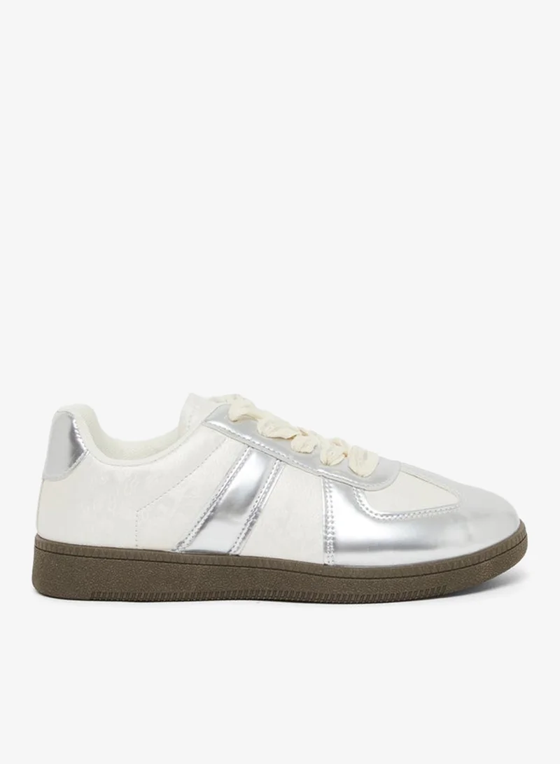 Styli Active Retro Metallic Panel Sneakers
