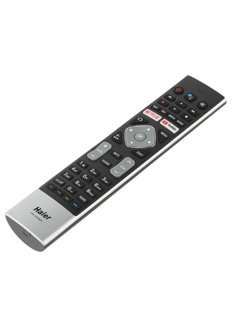Generic - HAIER TV Remote Control with Google Assistant Bluetooth Voice Command Haier Remote Android tv with Netflix YouTube hot Keys Pairing Must Compatible with HTR-U27E - Image 1