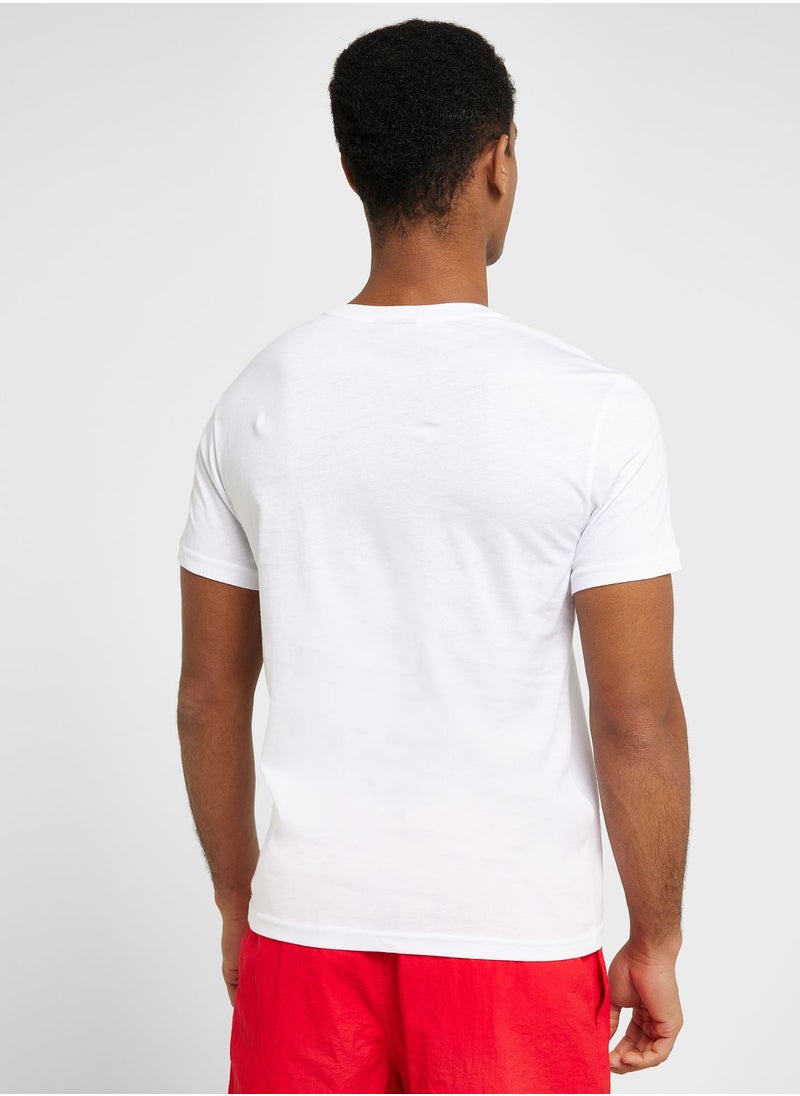 EMPORIO ARMANI - Graphic Crew Neck T-Shirt - Image 1