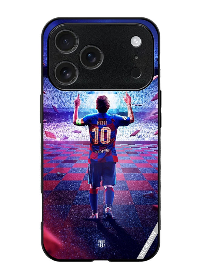 VR CREATIVE Protective Case Cover For Apple iPhone 17 Pro Max Messi Design Multicolour