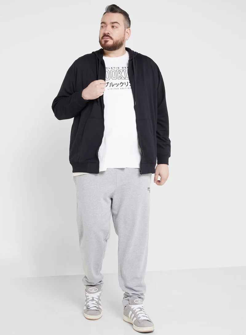 Seventy Five Plus Size Graphic Hoodie