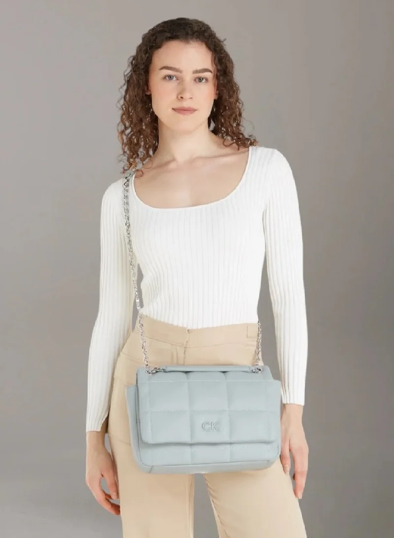 CALVIN KLEIN  Convertible Quilted Shoulder Bag for Women | Best Price UAE