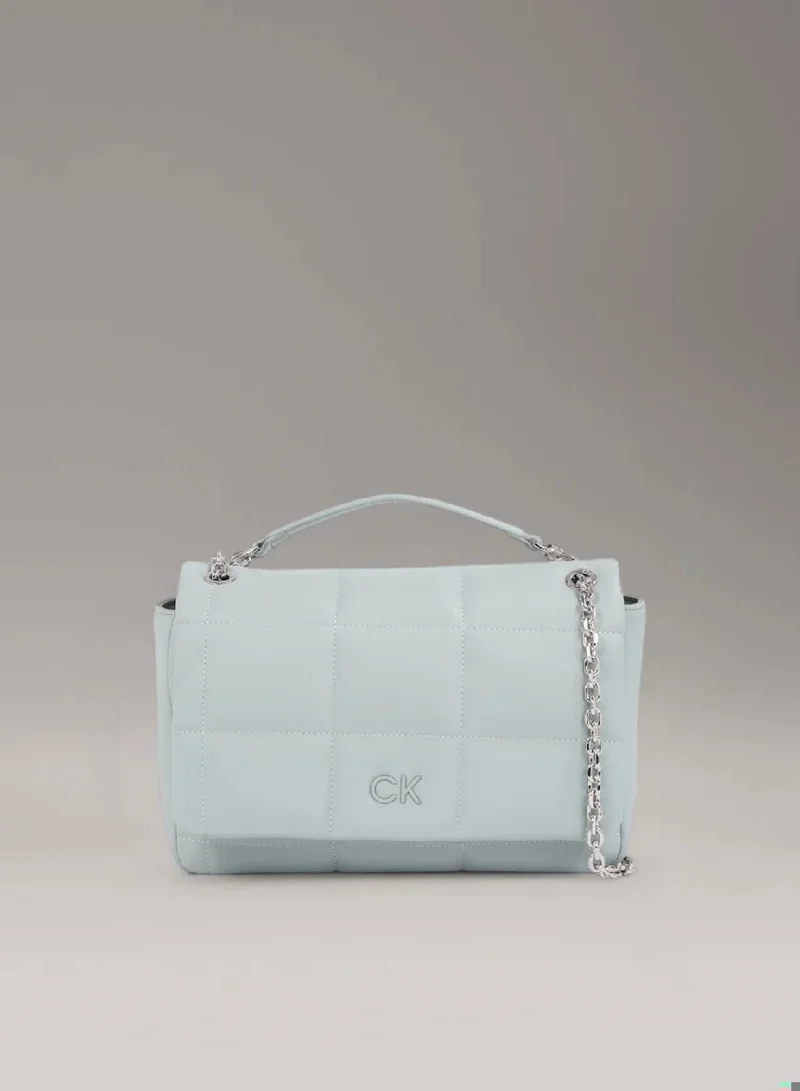 CALVIN KLEIN Convertible Quilted Shoulder Bag